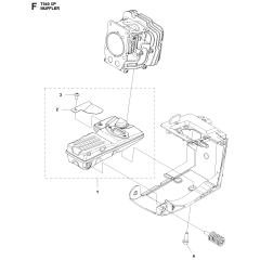 Husqvarna T540XP Chainsaw Parts | Husqvarna Top Handled Chainsaw Parts ...