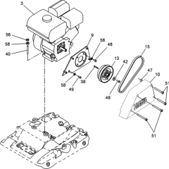 Wacker WP1550 (Early Model) | Wacker WP1550 Plate Compactor Parts ...