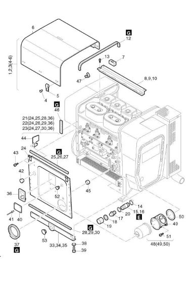 Capsule C/K Assembly for Hatz 2L40 Diesel Engine