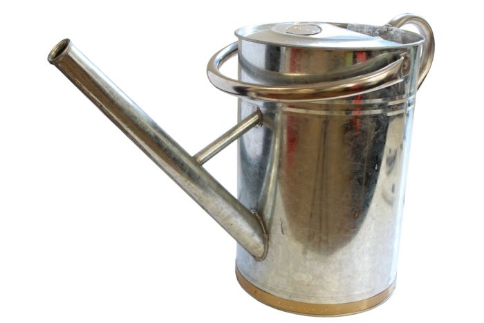 Metal Watering Can Galvanised Steel 9 Litre