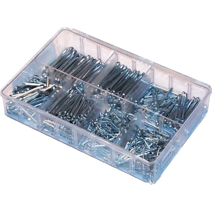 Assorted Small Split Pins Sizes 1/165/32" Assorted Box (1000 Pieces