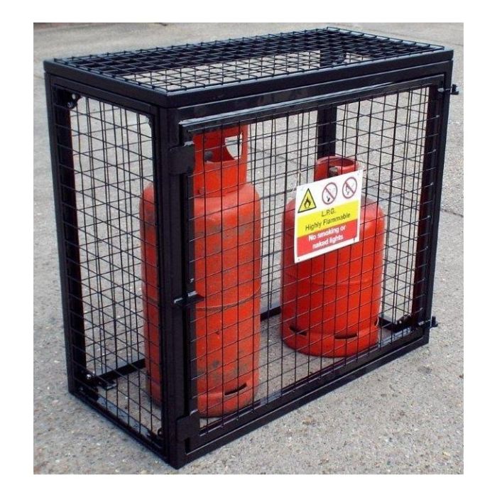 Gas Bottle Cage - H: 900mm x W: 1000mm x D: 500mm | L&S Engineers