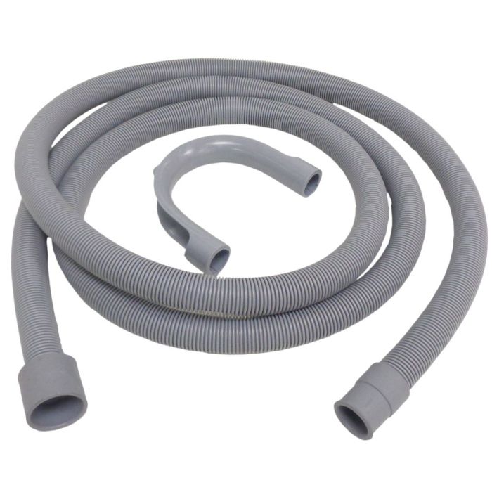 Washing Machine Drain Hose 2 5m 8 22 29mm Straight End Fittings Fits Most Domestic Appliances L S Engineers