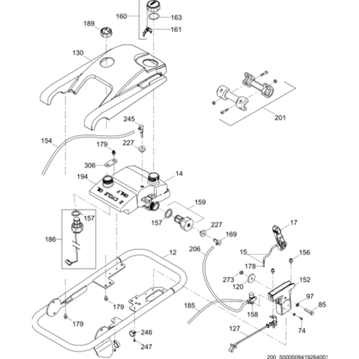 Wacker Neuson Bs50-4 Parts Diagram