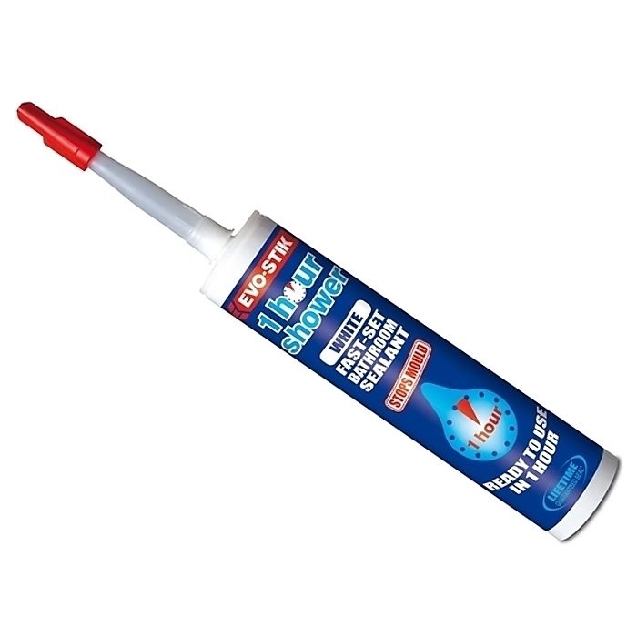 1 Hour Shower Sealant 310ml L&S Engineers