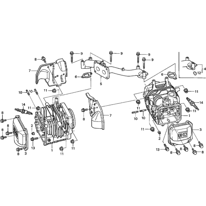 Cylinder Assembly For Honda Gcv Gjakm Engines L S Engineers