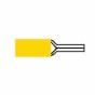 Yellow Pre-Insulated Pin Terminals - 2.90mm (Pack of 50) - 0-001-44