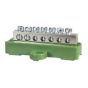 7-Way Terminal Block - 2 x 5.4mm diameter, 5 x 4mm diameter - Each - 0-005-38