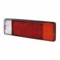 6 Function Rear Combination Lamp - S/T/Fog/Ref/DI/Rev - with Number Plate Illumination - Each - 0-098-00