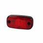 Red LED Rear Marker Lamp with Reflex Reflector and Superseal Plug - 24V - Each - 0-168-55