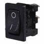 Black On/Off Rocker Switch - 10A at 12V - Each - 0-530-01