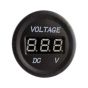 Illuminated Voltmeter for 28mm panel - 12V/24V - Each - 0-534-10