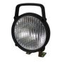 Lastic Work Lamp with Polycarbonate Lens - Black, 130mm diameter, 55W Max - Each - 0-538-01