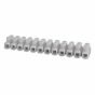 Nylon 12 x Connector Strip for 6mm cable (Pack of 10) - 0-598-00