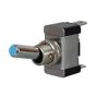 Blue LED On/Off Toggle Switch with Metal Lever- 12/24V - Each - 0-603-02