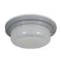 Grey Plastic Roof Lamp Traditional “jelly mould” style commercial lamp - Each - 0-667-50