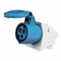 16A 230V Blue Surface-Mounted Socket - Each - 0-684-69