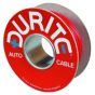 Cable Flat Twin Thin Wall 24/0.20mm Red/Black PVC 500m - 4-953-52