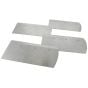 Finish Blade Set for Wacker CT24 Trowel - OEM No. 5000174106