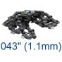 Chainsaw Chain - 3/8"LP Pitch / 043" (1.1mm) Gauge