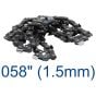 Chainsaw Chain - .325" Pitch / 058" (1.5mm) Gauge