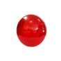 Red Round Reflex Reflector with 2 Hole Fixing - 95mm - Each - 0-665-20