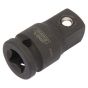 Draper 1/4" Female x 3/8" Male Impact Socket Converter - 07021