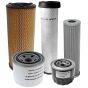 Filter Service Kit for Thwaites 3, 3.5, 4 , 4.5 Tonne Dumpers with Yanmar 4TNE88-XWA or 4TNV88-XWA Engines