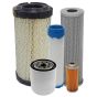 Filter Service Kit for Thwaites Early Mach 202 1 Tonne Dumper with Yanmar 3TNV76-KWA Engine