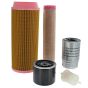 Filter Service Kit for Bomag BW120AD4 Roller with Kubota D1703 Engine