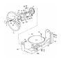 Trunnion & Tilt Wheel Assembly for Winget 100T Cement Mixers