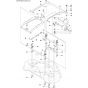 103cm Cutting Deck Assembly-1 for Husqvarna Cutting Deck Combi 103, R300-Series Riders