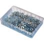 UNF Steel Nuts, Assorted Box Sizes: 3/16-3/8" UNF (300 pieces)