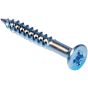 Wood Screws PZD Countersunk Head, Zinc Plated - Assorted Box (525 Pieces)