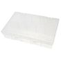 Clear Mini Box Flip Top Lid with 8 Dividers