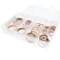 Metric Copper Washers, Sizes: Large Assorted Box (90 pieces)