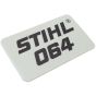 Model Plate for Stihl 064 - 1122 967 1503