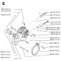 Chain Brake Assembly for Husqvarna 1200 Electric Chainsaws