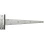 Strong Tee Hinges Suitable for fitting on quite Heavy Gates - Galvanised