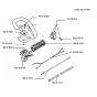 Handle & Controls-1 for Husqvarna 120 LC Trimmer/ Edgers