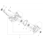 Crankcase  for Husqvarna 122 C Trimmer/ Edgers