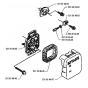 Air Filter  for Husqvarna 122L Trimmer/ Edgers