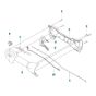 Throttle Assembly for Husqvarna 122RJ Brushcutter