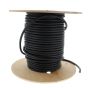 Black Rubber Flexible Cable 1.5mm 2-core