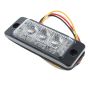 Amber High Intensity 3 LED Slimline Warning Light - 12/24V - 0-441-30