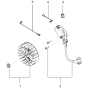 Ignition System Assembly for Husqvarna 125 Chainsaw