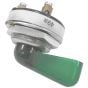 Indicator Switch/ 3 Way Rotary Switch w/ Green Lever - 6A at 12V 0-484-00