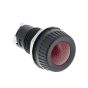 Red Warning Light for 17mm diameter hole - Requires 9mm BA9s Bulb Maximum 2W - Each - 0-609-65