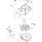 Flywheel Assembly for Briggs and Stratton Model No. 125P02-0012-F1 Vertical Shaft Engine