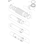 Tube Assembly For Husqvarna 130BT Leaf Blowers